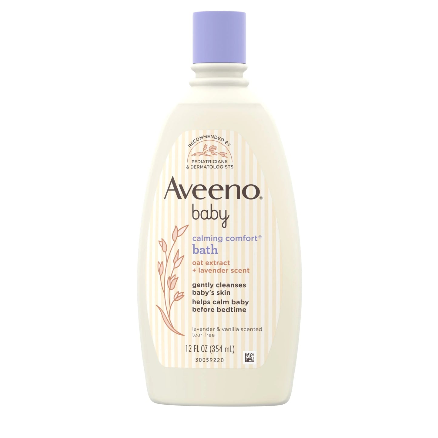 (2 Pack) Baby Calming Comfort Lavender & Vanilla Bath & Wash, 12 Fl. Oz