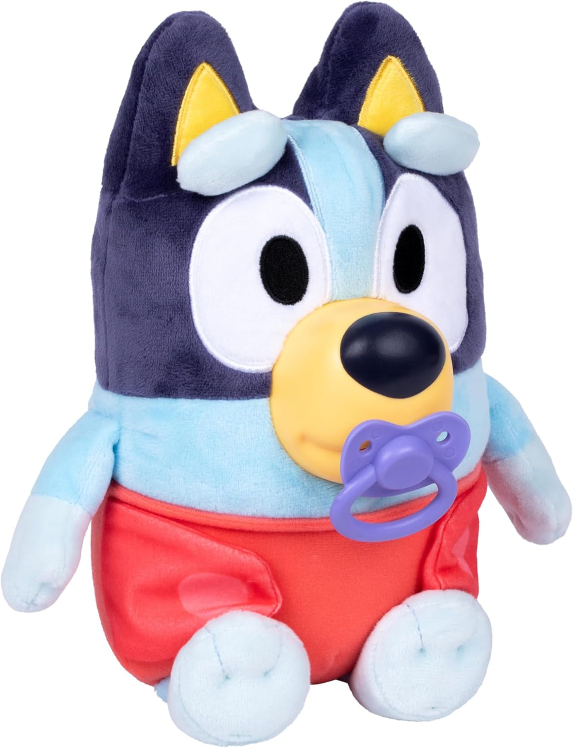 Bluey Cuddle & Care Baby Bluey Interactive 11-Inch Plush with 10 Different Sound