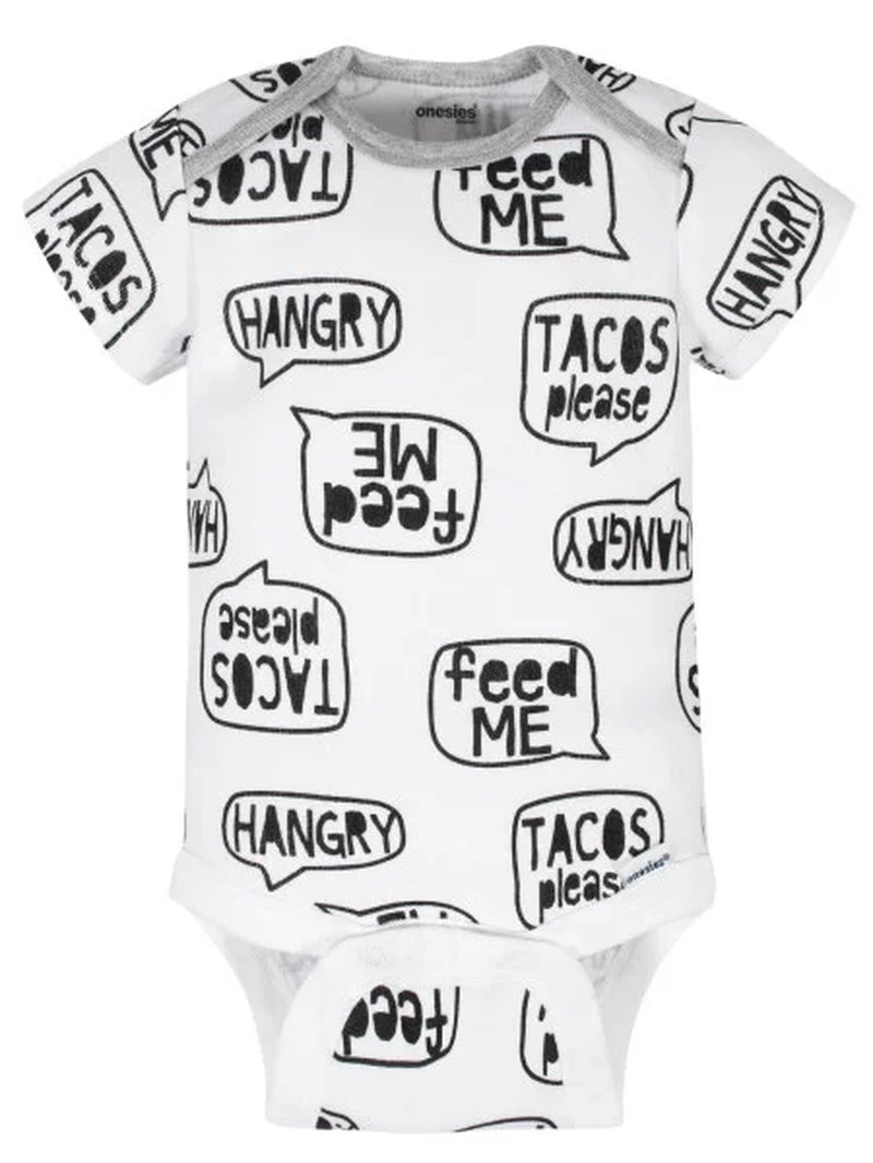 Brand Baby Boy Bodysuits, 8-Pack, Sizes Newborn - 12 Months