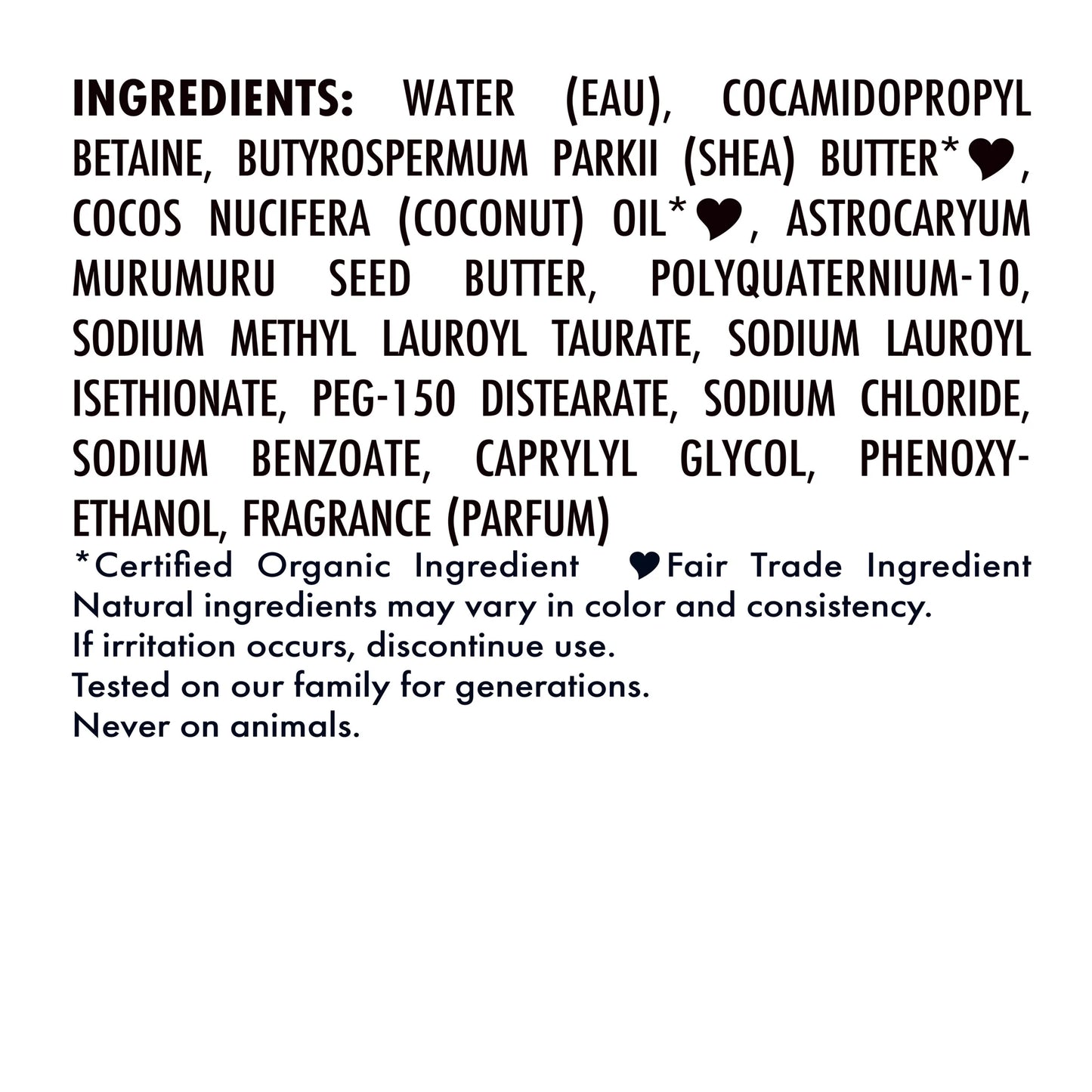 Baby Wash and Shampoo with 100% Virgin Coconut Oil, Sweet Pea & Murumuru, 13 Fl Oz