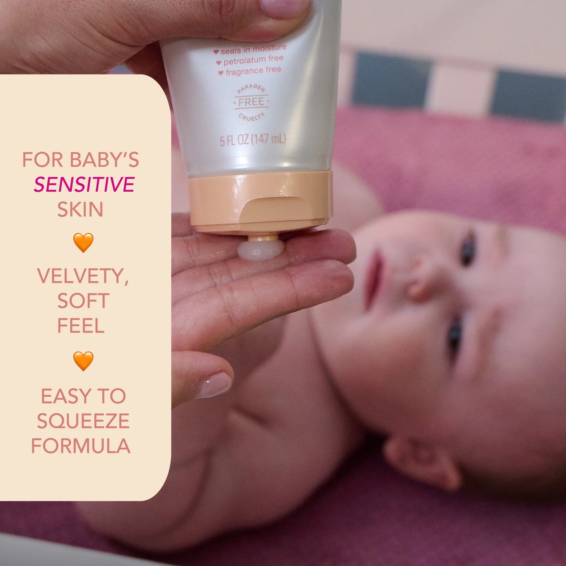 Baby  All-Purpose Ointment, Plant-Based Moisturizers, Petrolatum Free & Pediatrician-Tested, 5 Oz