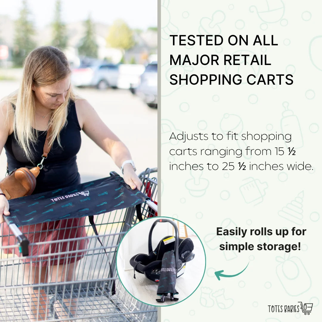 Universal Convertible Baby Car Seat Carrier Sling, Black