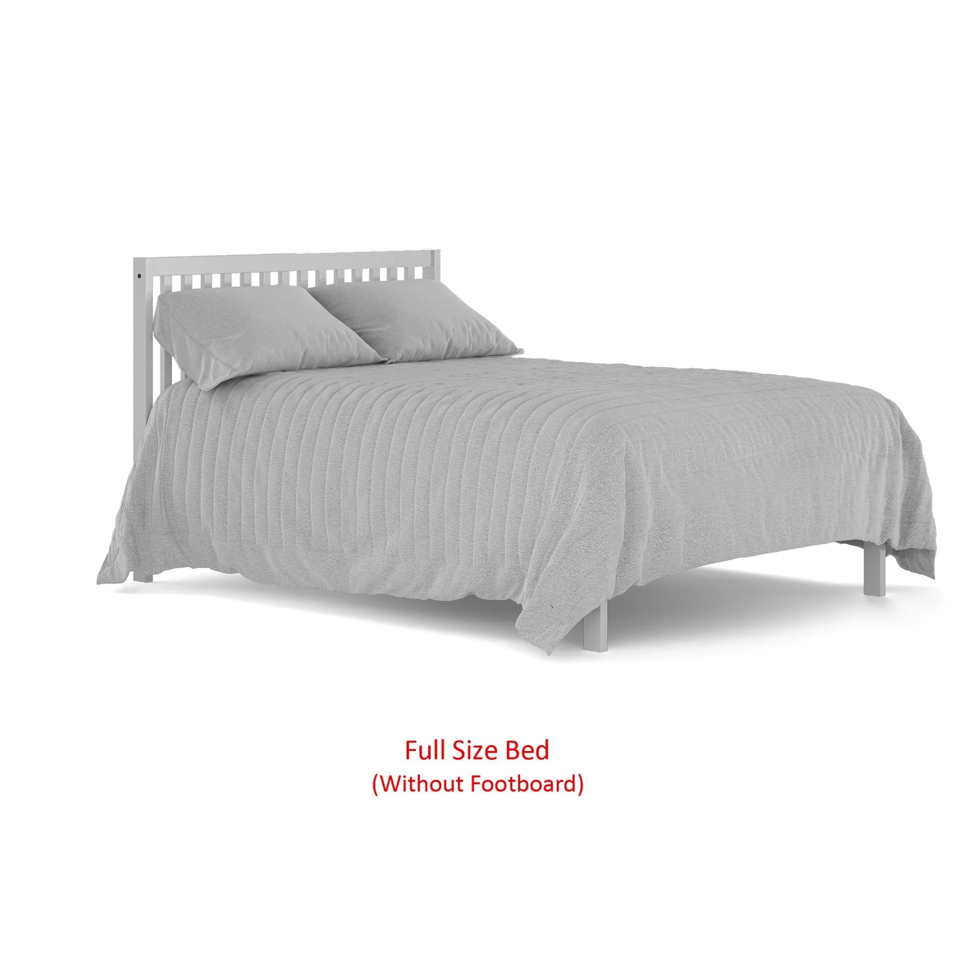 5 in 1 Convertible Baby Crib, Wood Convertible Crib Toddler Bed with Wood Legs, Converts from Baby Crib to Toddler Bed, Fits Standard Full-Size Crib Mattress, Easy to Assemble, White