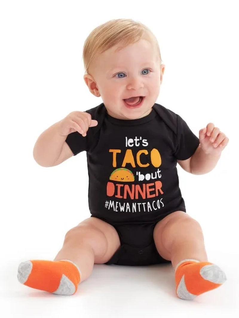 Brand Baby Boy Bodysuits, 8-Pack, Sizes Newborn - 12 Months