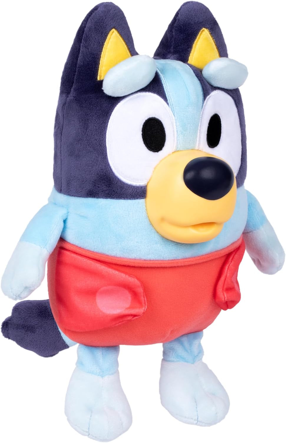 Bluey Cuddle & Care Baby Bluey Interactive 11-Inch Plush with 10 Different Sound