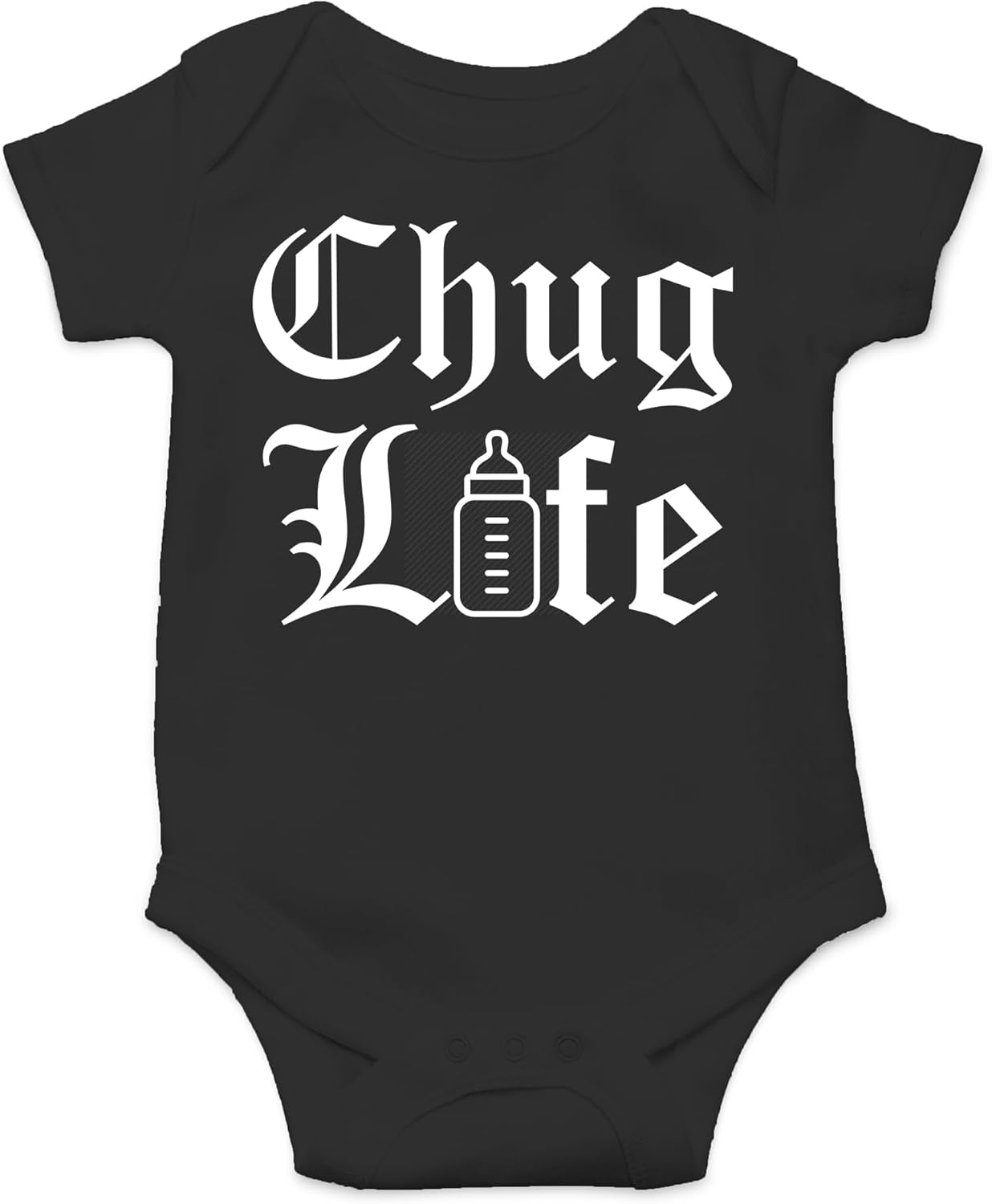 Chug Life Baby Bodysuit Funny, Cute, and Comfortable Infant Apparel - Trendy Newborn Clothing