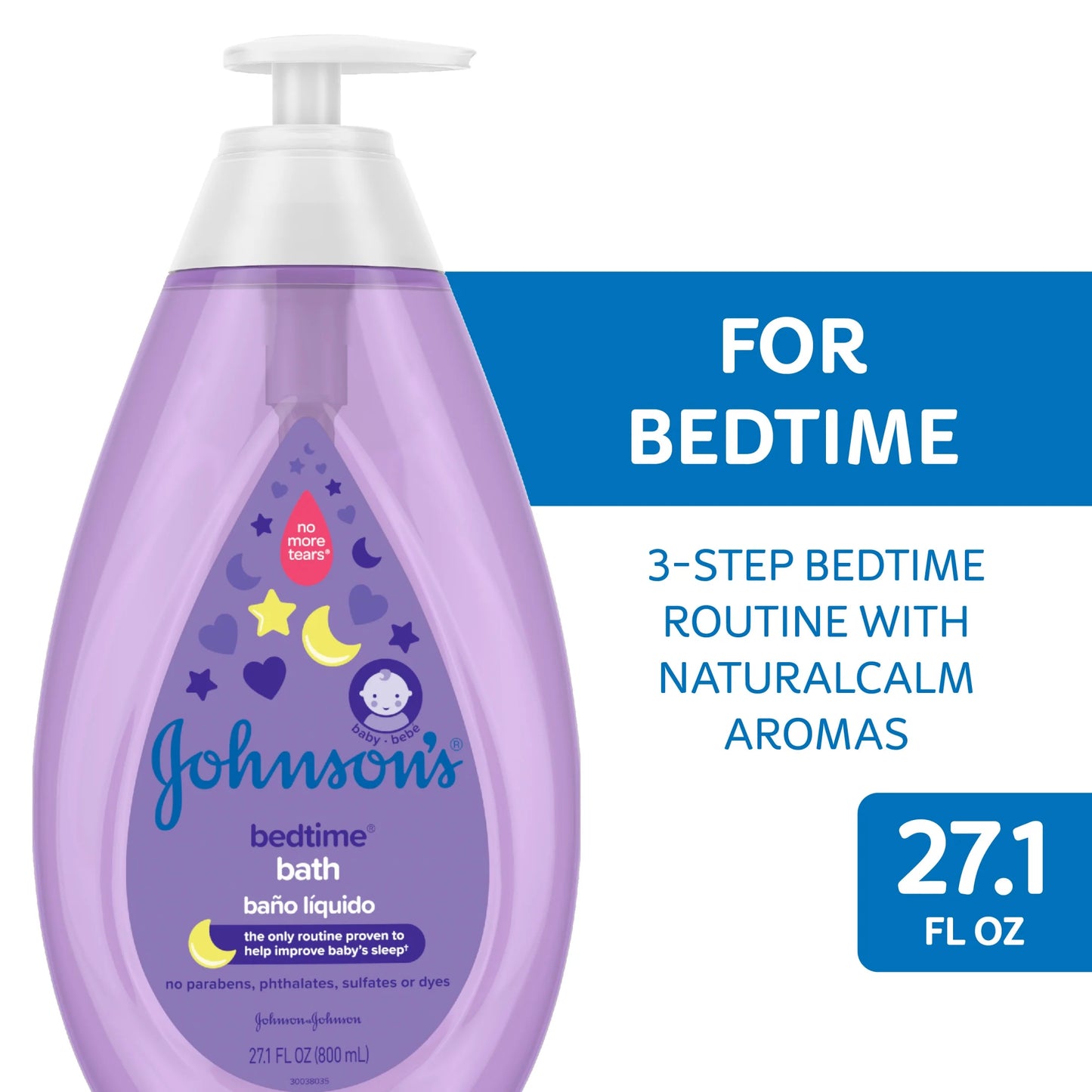 Johnson’S Baby Bedtime Routine Set: Bath, Shampoo, & Baby Lotion, 3 Items