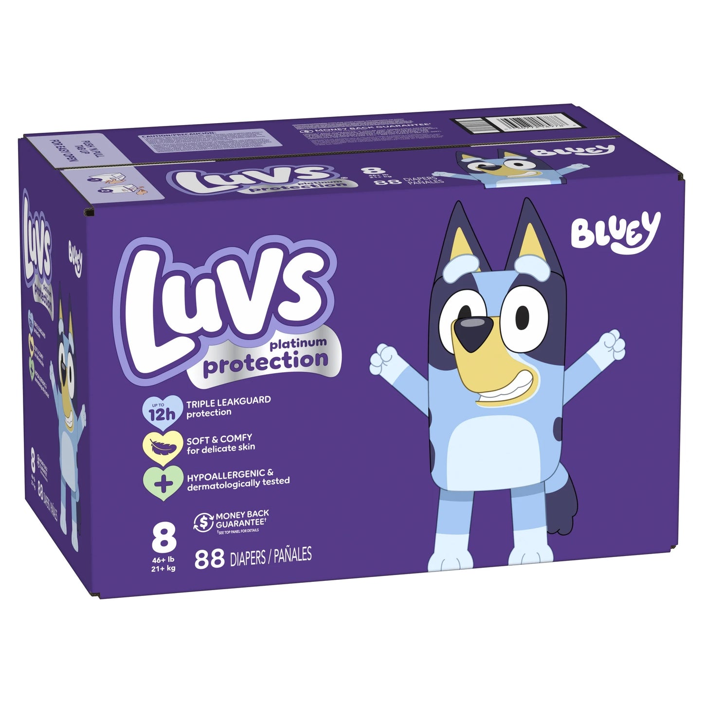 Platinum Protection Baby Diapers, Size 8, 88 Count