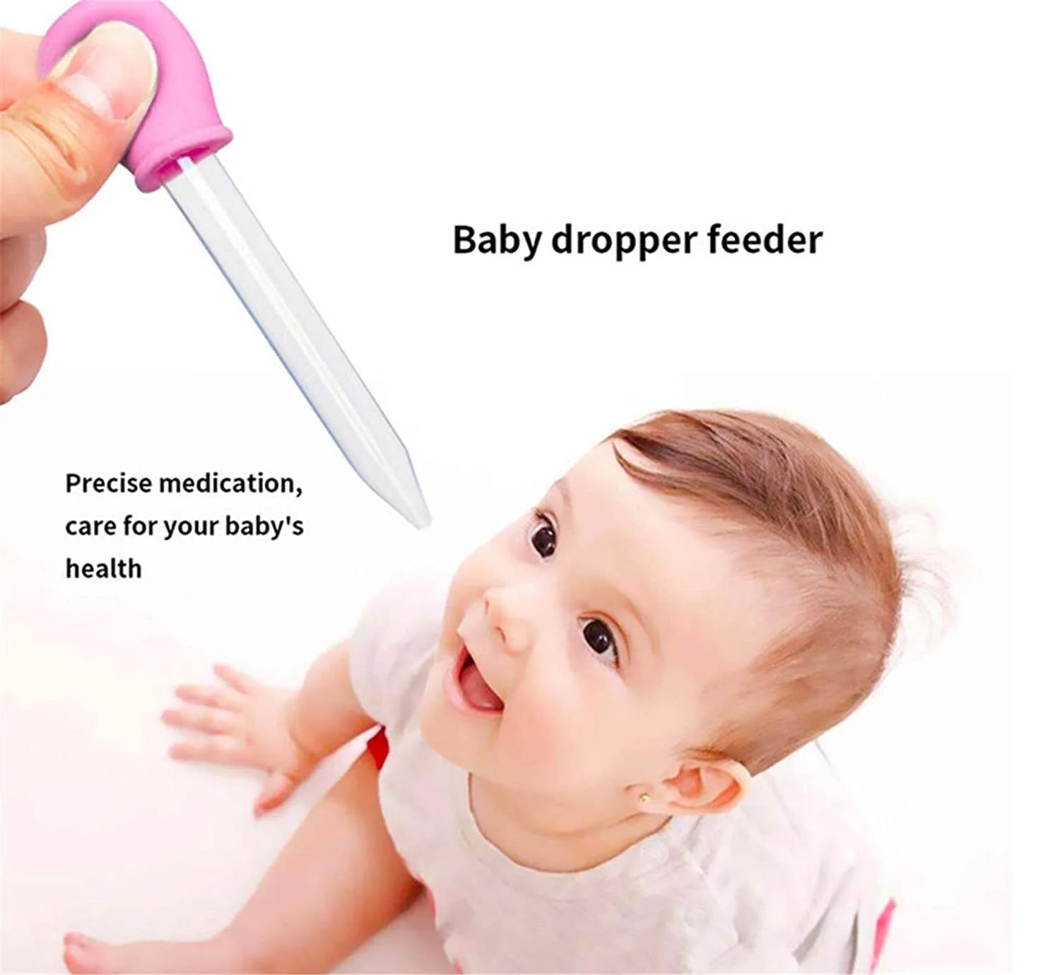 Baby Healthcare and Grooming Kit, 10 in 1 Newborn Nursery Care Kit, Toddler Nail Clippers, Medicine Dropper Feeder, Infant Comb, Brush, Nose Cleaner, Portable Baby Care Kit for Baby Girl Boy