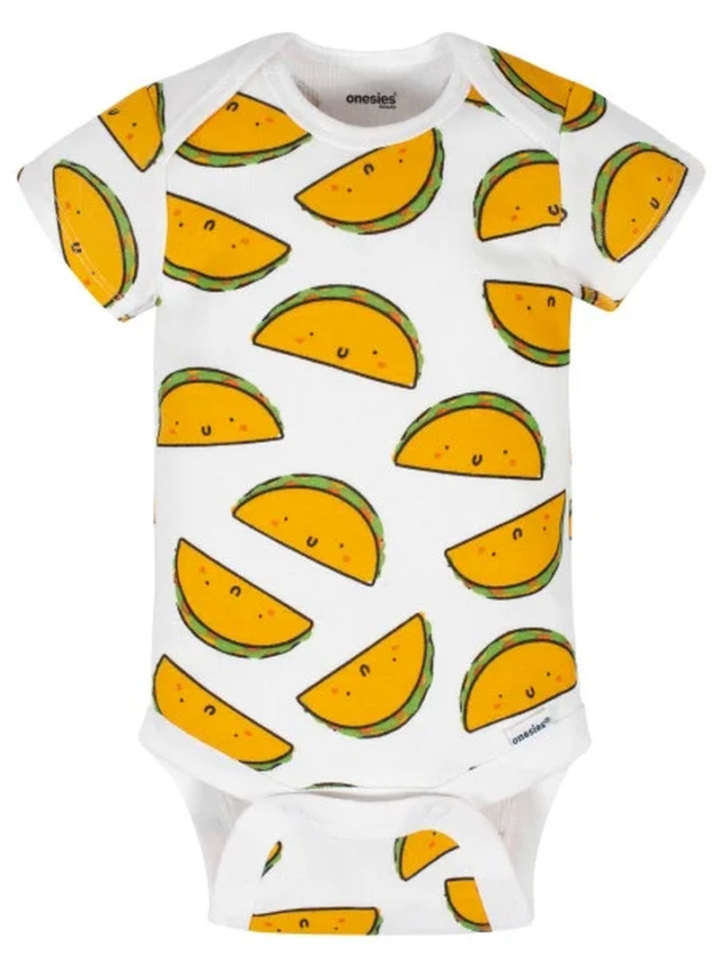 Brand Baby Boy Bodysuits, 8-Pack, Sizes Newborn - 12 Months