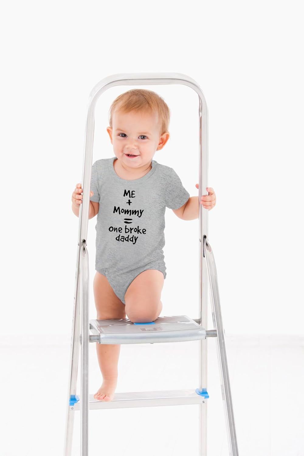 Me + Mommy = One Broke Daddy Baby Bodysuit Cute Newborn Outfit Infant Girl Clothes Boy Romper