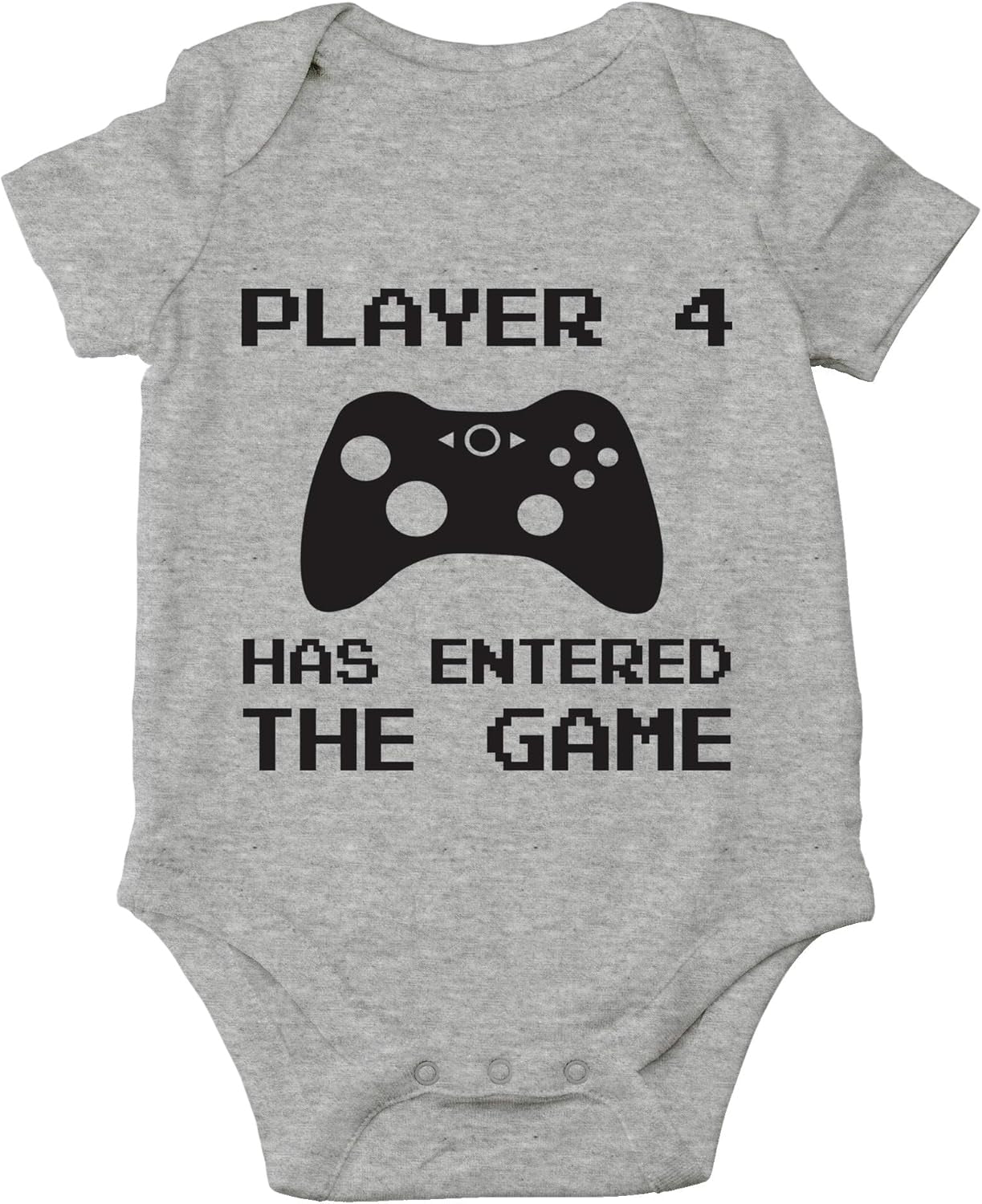 Player 4 Has Entered the Game Baby Bodysuit Funny Cute Romper Clothing for Newborn Boys Girls