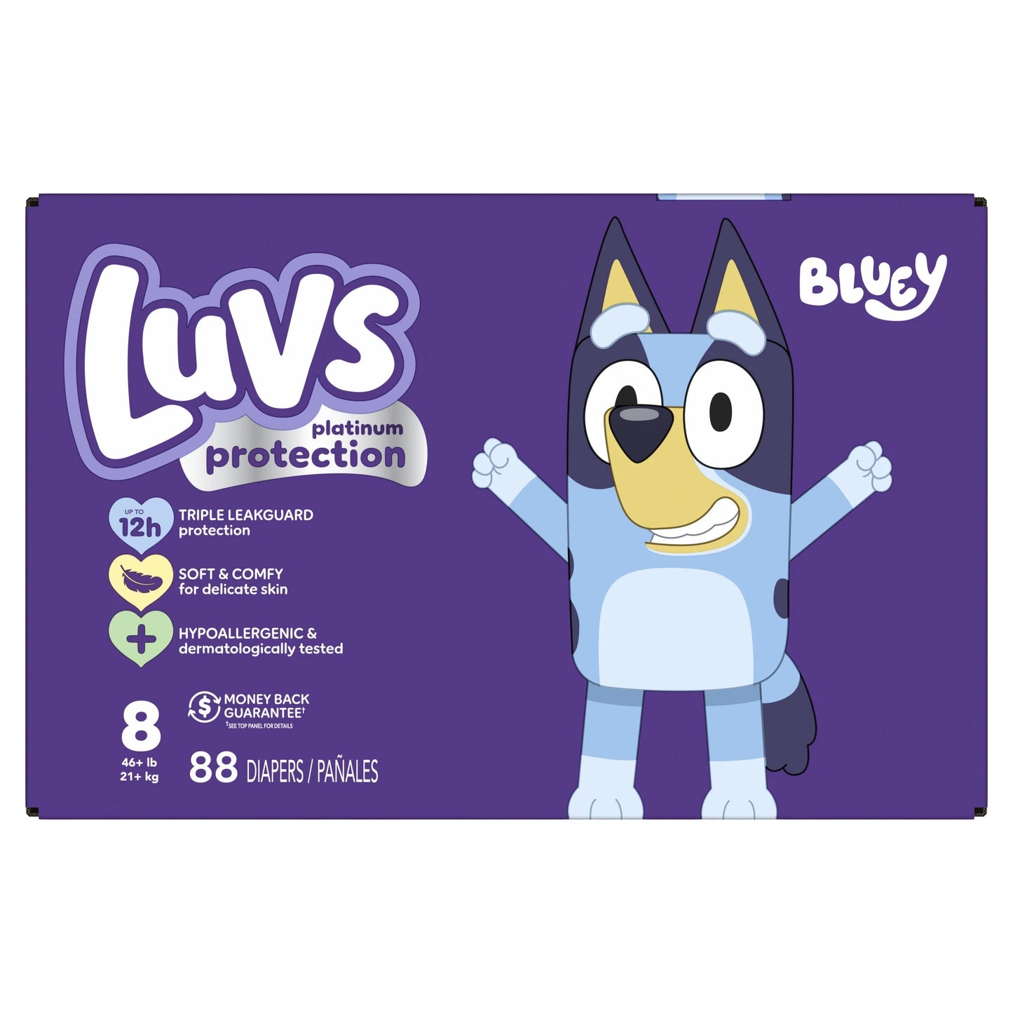 Platinum Protection Baby Diapers, Size 8, 88 Count