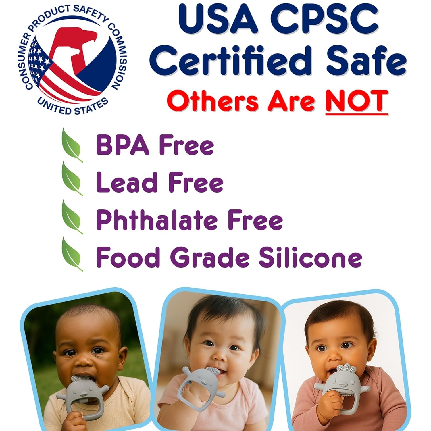 , Silicone Teether Glove, Baby Toys 0-6 Months, Mittens for Infants Use as Teething Pacifier, Teething Toys 3-6 Months, Teethers for Babies 6-12 Mon, 6 Mo Old Must Haves - 2 Pack Beige/Green