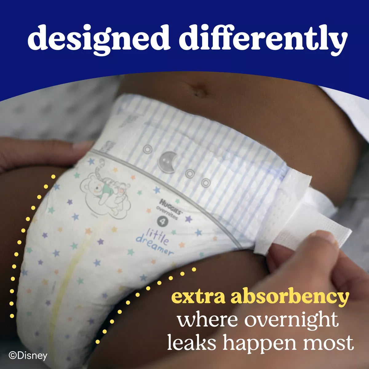 Huggies Overnites Nighttime Baby Diapers – (Select Size and Count)